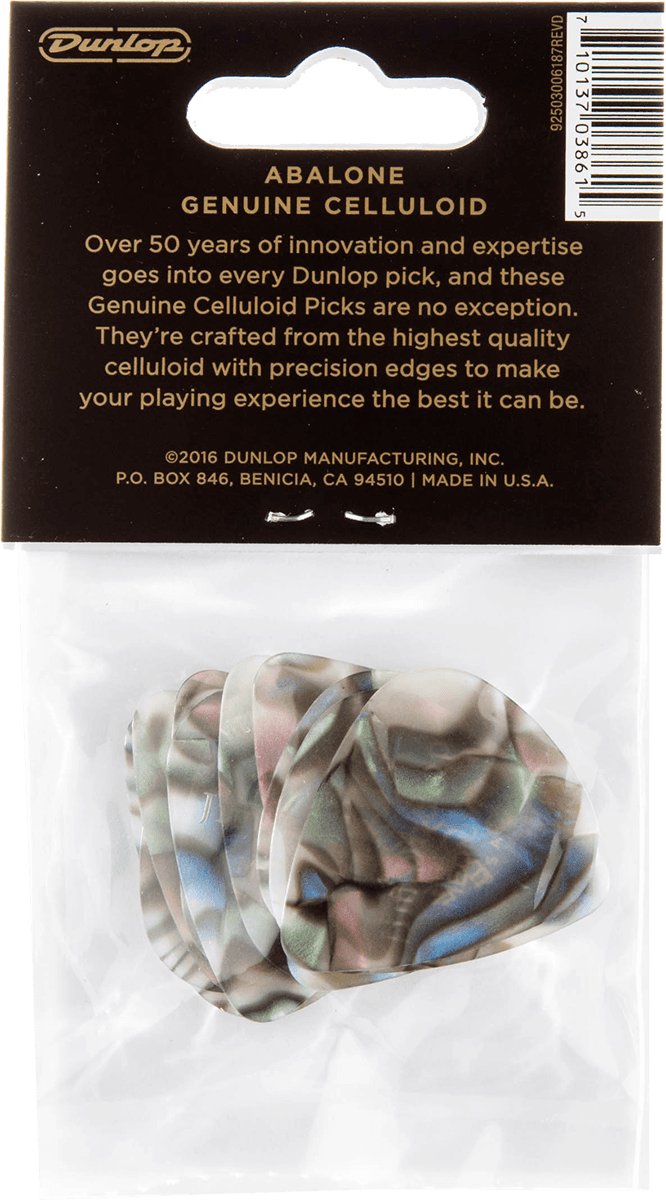 12 x Celluloide medio Abalone