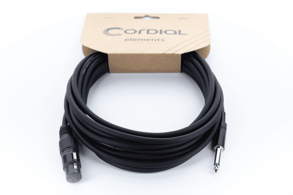 Câble Audio XLR Femelle / Jack Mono 5 M
