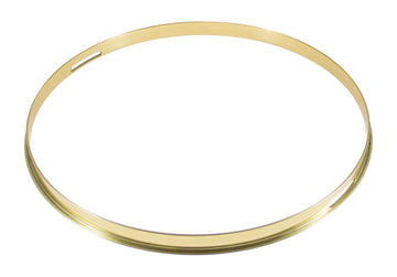 HSFB23-14SBR - 14" SPANNREIFEN SNAREUNTERSEITE MESSING EINFACHE FLANSCH 2.3MM