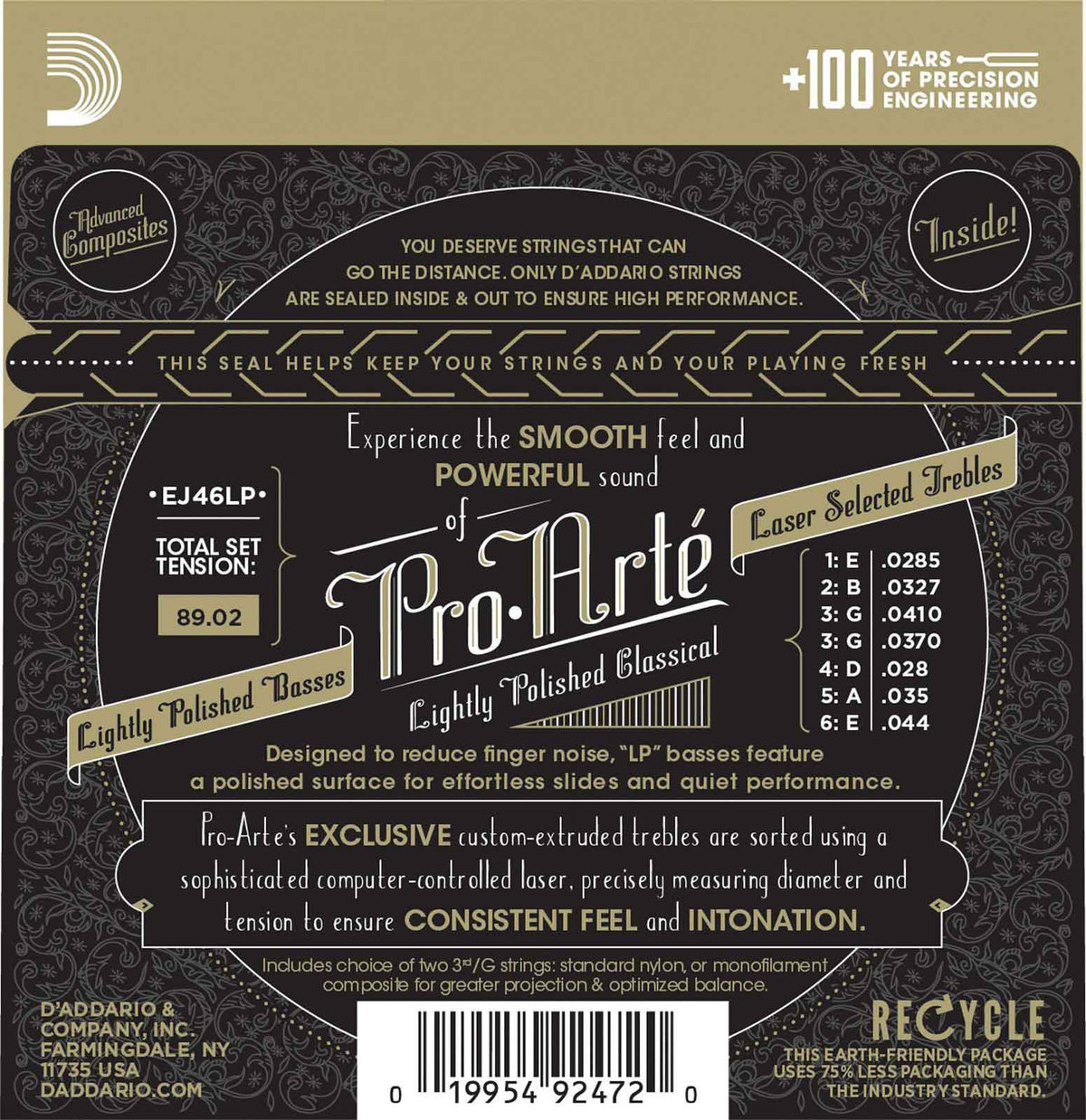 EJ46LP Pro-Arte Composite Tirant Fort