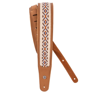 Hybrid Tracolla per chitarra in pelle Desert