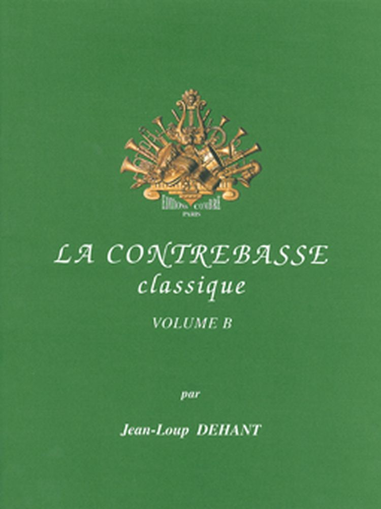 Combre Dehant J.L. - La Contrebasse Classique Vol. B - Contrebasse et Piano