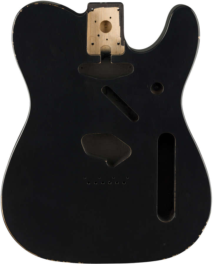ROAD WORN 50'S TELECASTER SS ALDER BODY BLACK