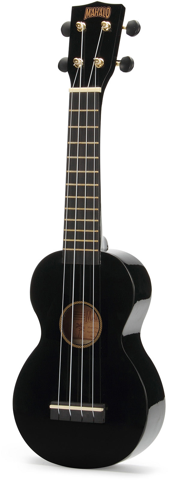 Rainbow Soprano Black + Housse