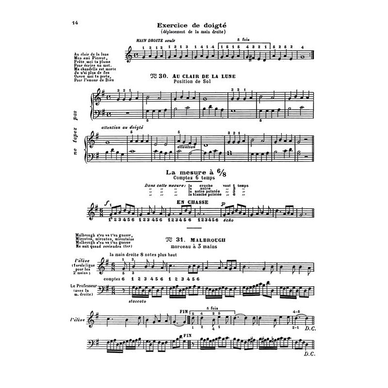 Iri Jean - La Methode Bleue - Piano