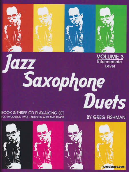 Fishman G. - Jazz Saxophone Duets V.3 + 3 CD 'S
