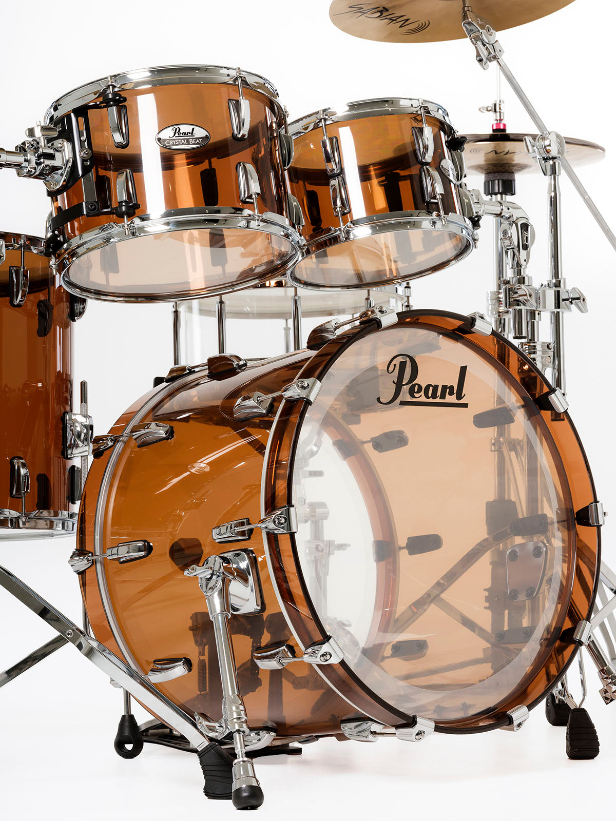 Crystal Beat Rock 22" 4 fûts - Liquid Smoke
