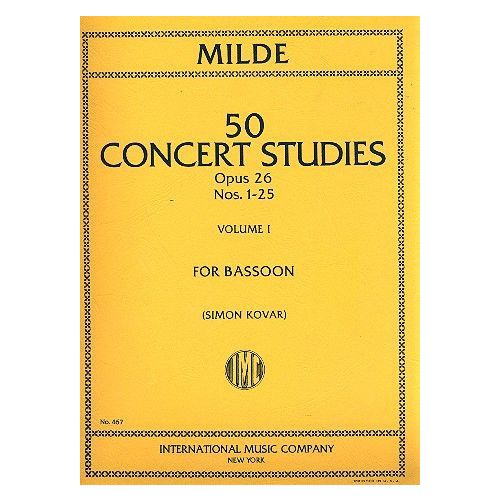 IMC Milde Ludwig - Concert Studies Op.26 Vol.1 - Basson