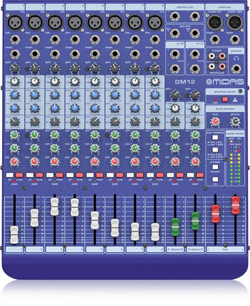 DM12 - Console De Mixage Analogique 12 Canaux