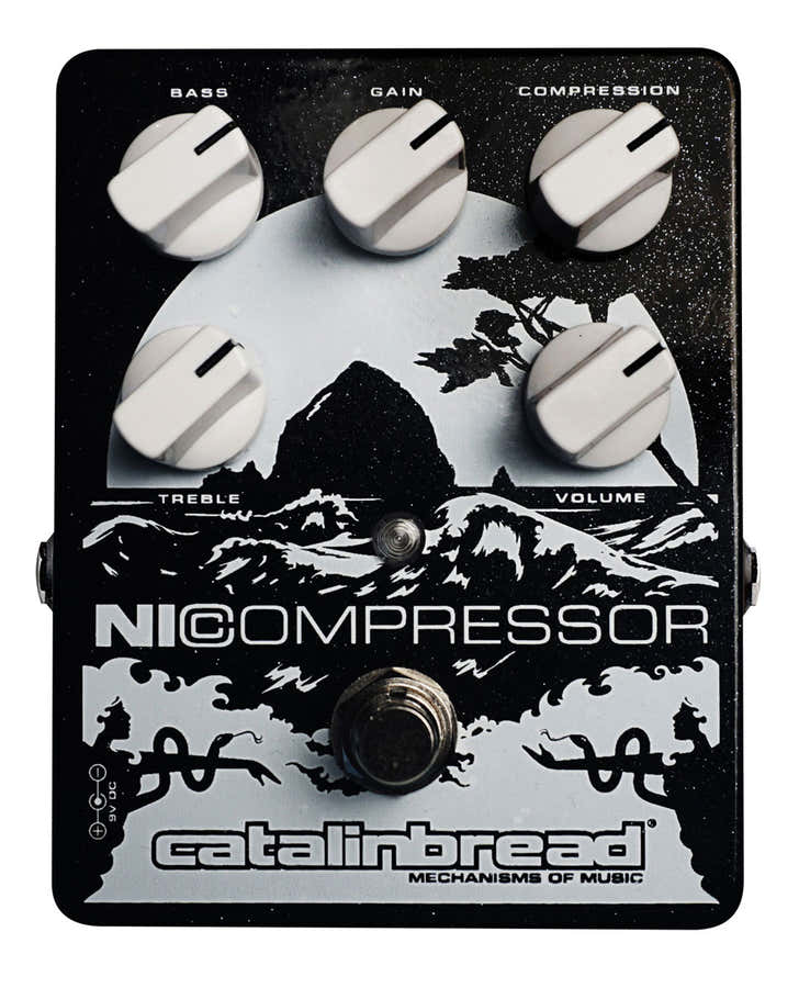 NICOMPRESSOR SILVER ON BLACK COMPRESSOR