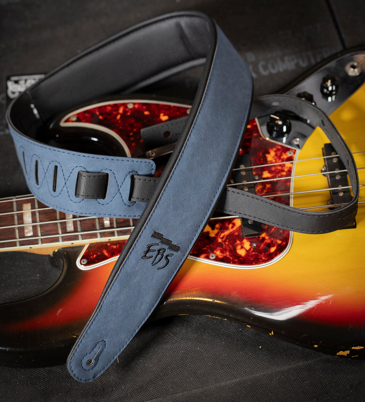 Sangle Ebs Suede Blue