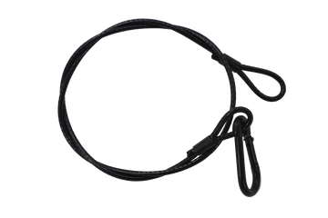 Sicherheitsschlinge 4 mm 85 cm Schwarz