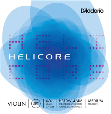 4/4 Helicore Jeu Medium/mi File Aluminium