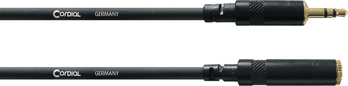 Stereo-Audiokabel Mini-Klinke Stecker/Mini-Klinke Buchse 5 M