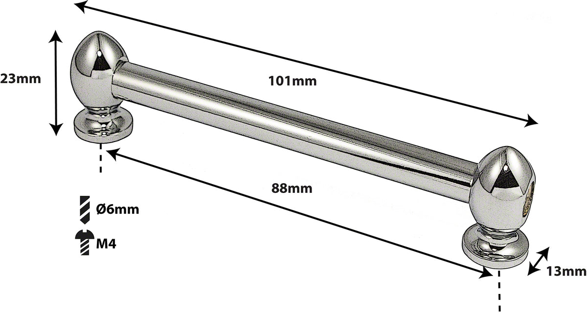 TL7D88 - BLOCCHETTO TUBO - 88MM - DOPPIO (X1)