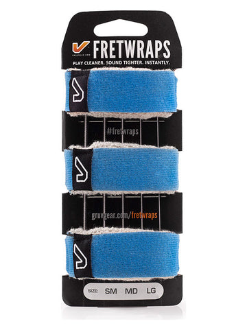 FretWraps 3er-Pack Himmelblau - Mittel