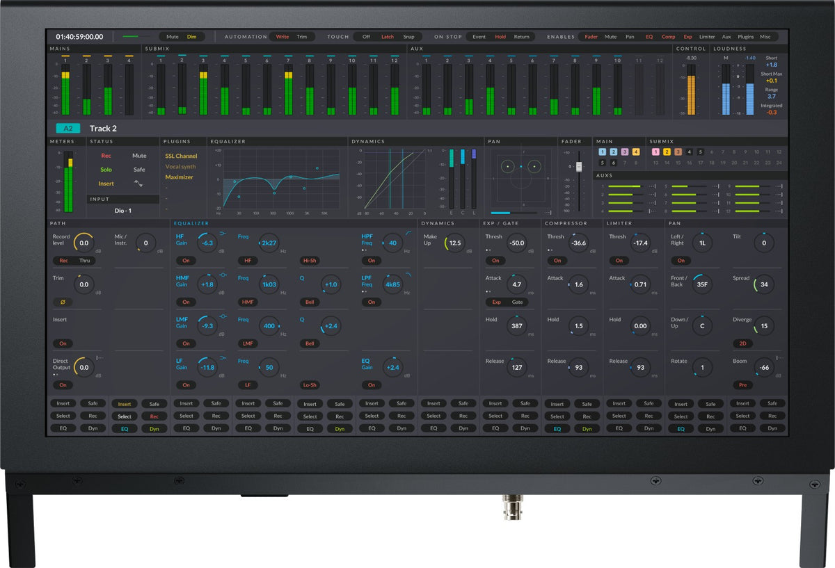 Monitor LCD della console Fairlight