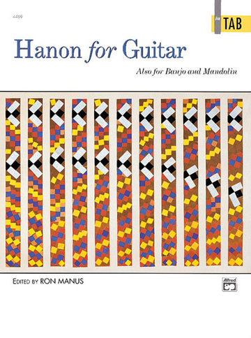 RON MANUS - HANON - GUITAR TAB