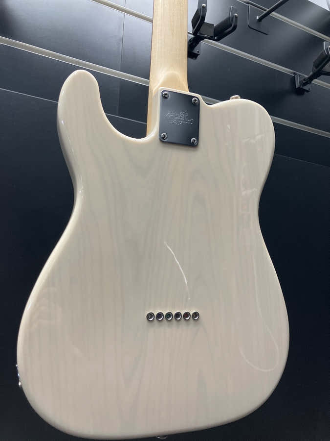 Bluesboy Asat Classic 90 Semi-Hollow, Bld, Cr, Ash, No F-Holes, Ltsn, 1Pb - Stock B
