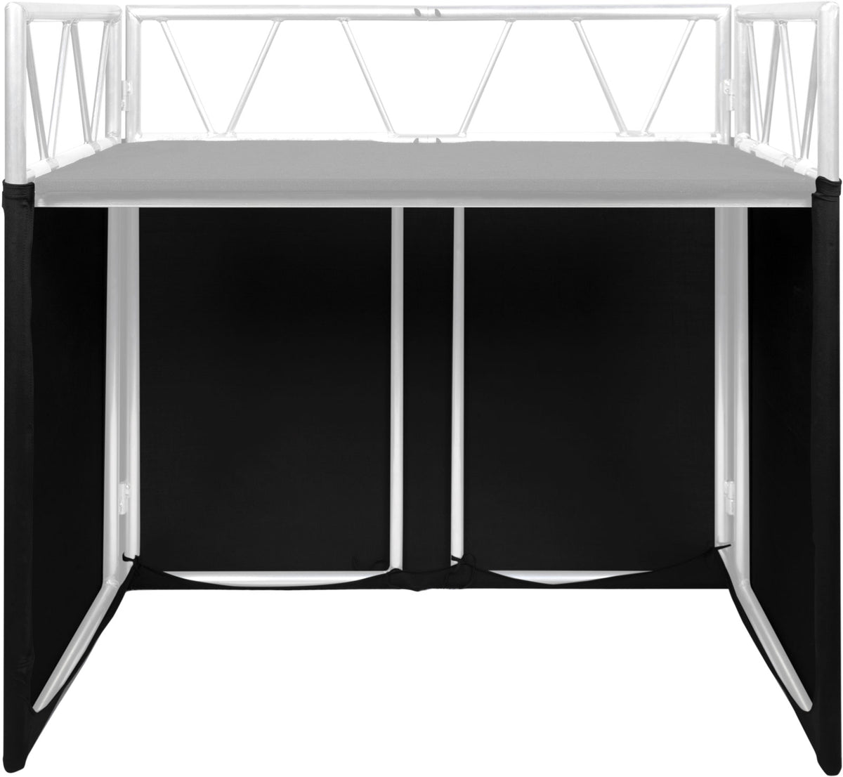 Indio DJ Booth Scrim Black
