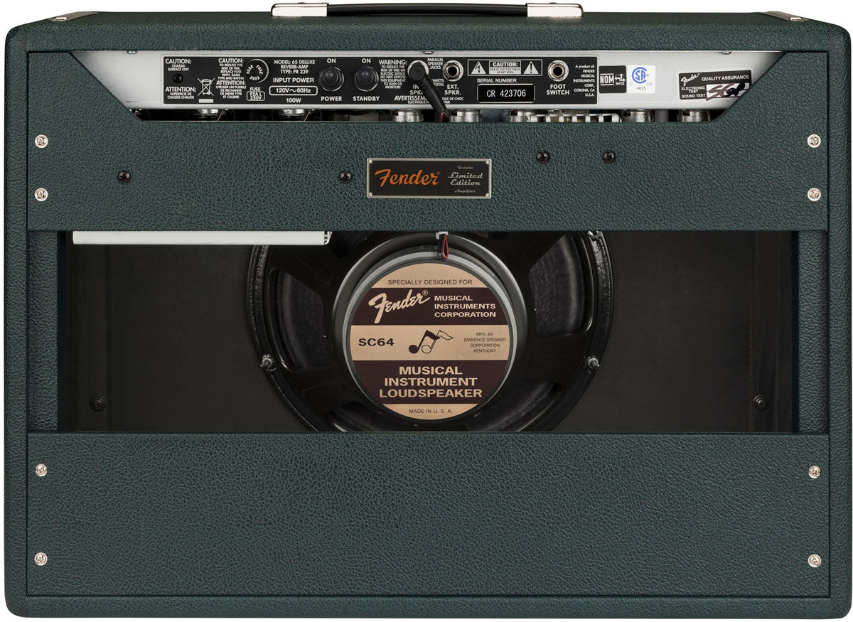 65 Deluxe Reverb Brit Green FSR edizione limitata