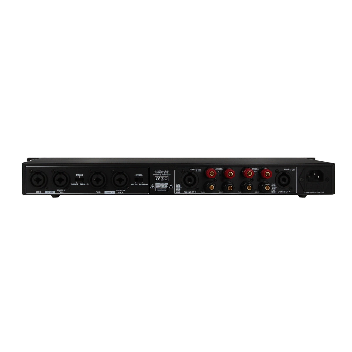 Quad 1u 150D - Amplificateur 1u 4X150W