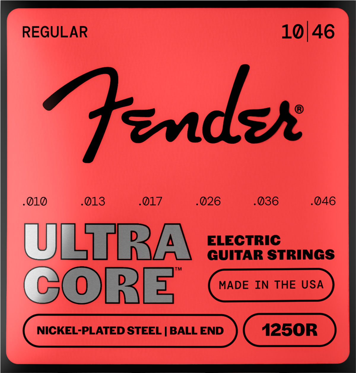 Ultracore Nickel Plated Steel, Ball End, 1250R 10-46, (6)