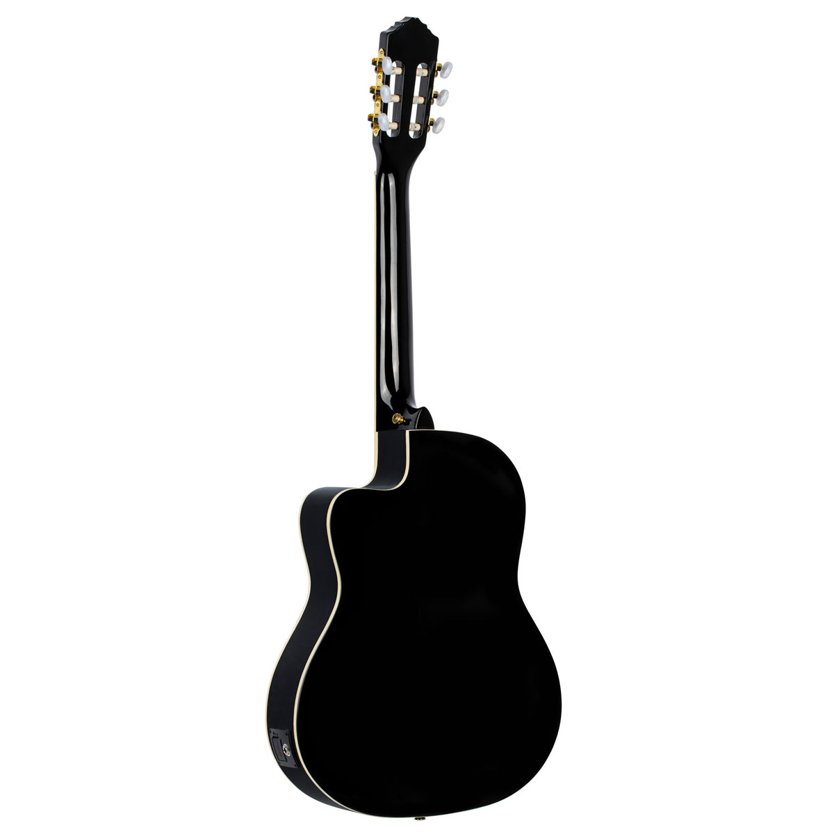 RCE145 Fichte Schmaler Hals Schwarz