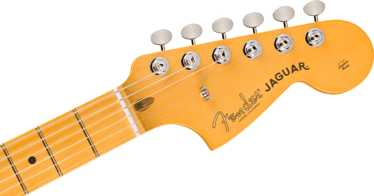 American Professional Classic Jaguar MN Faded Lake Placid Blue