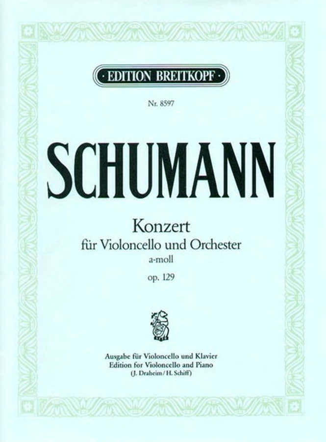 SCHUMANN R. - VIOLONCELLOKONZ. A-MOLL OP.129