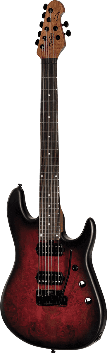 Jason Richardson Dark Scarlet Burst Satin 7 Cordes