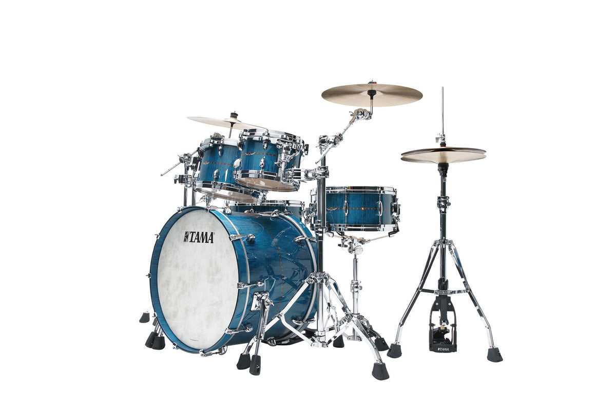 STAR Maple Stage 22 Ocean Blue Curly Maple