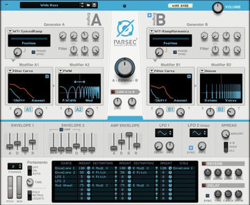 Parsec Spectral Synthesizer