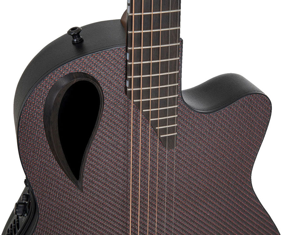 Adamas Md80-Nwt Mid-Depth Contour Cutaway Nwt Red Reflection