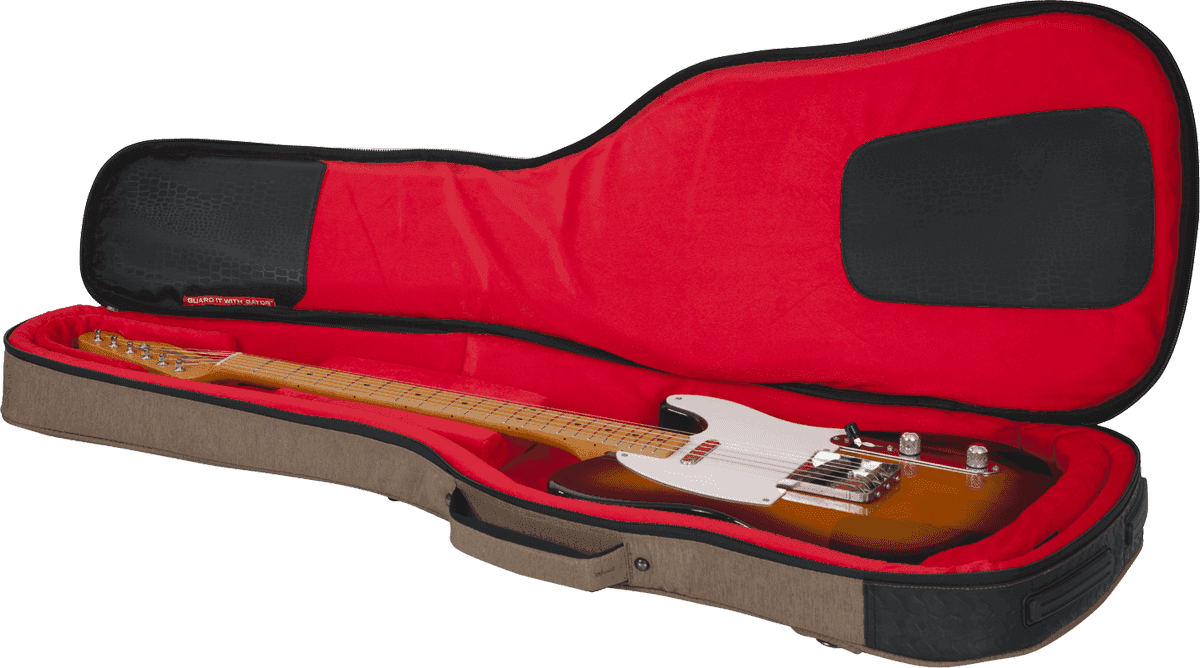 Custodia Per Chitarra Elettrica Marrone - Transit