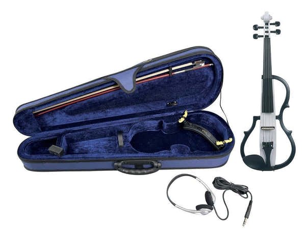 Gewa Violino Elettrico 4/4 - Vernice Bianca