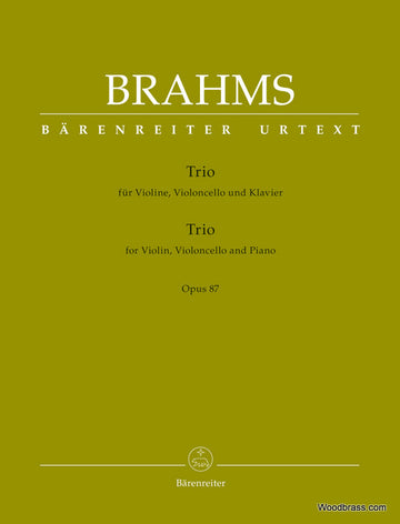 BRAHMS J. - TRIO OP.87