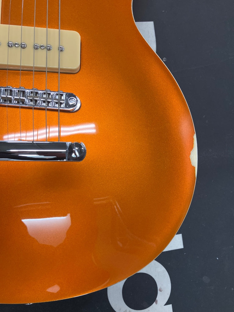 Vl480 Aged Gold Sparkle P-90 Gaucher - Stock B