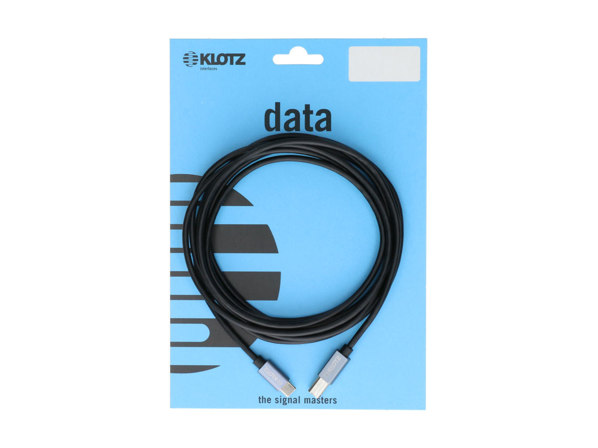 USB 2.0 C vers B 5m