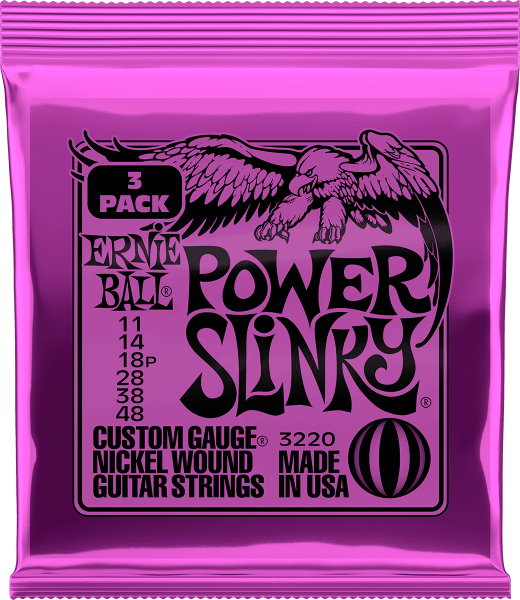 3220 Power Slinky 11-48 Confezione da 3
