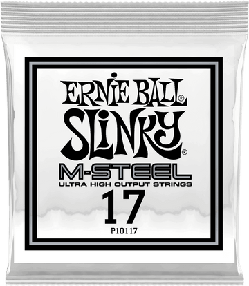 .017 M-STEEL PLAIN ELECTRIC GUITAR STRINGS