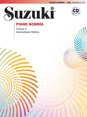 Suzuki Piano School Vol.2 +CD