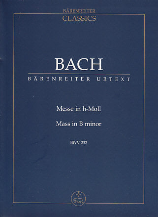 Bach J.S - Messe H-moll BWV 232 - Score