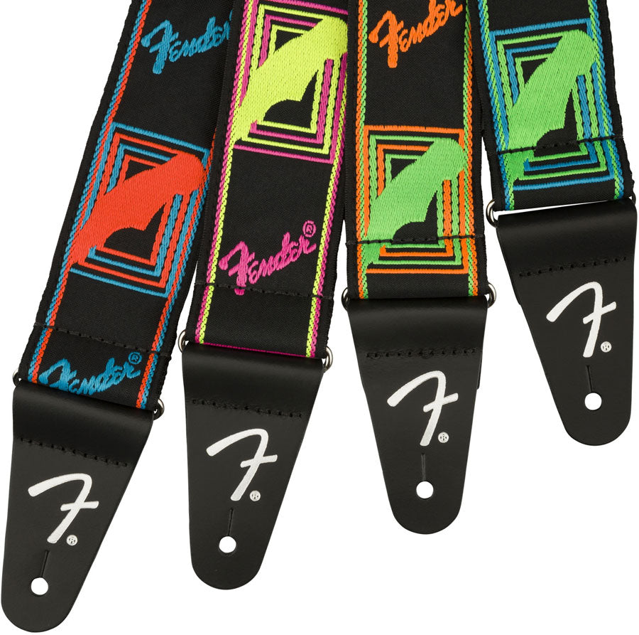 NEON MONOGRAMMED STRAP YELLOW/PINK
