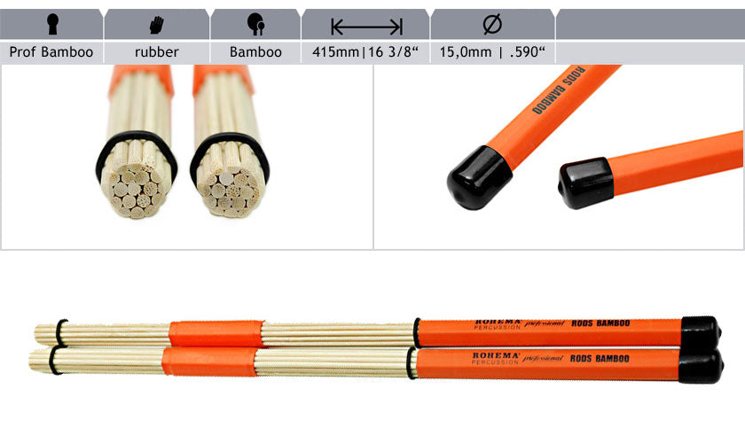 Professional Rods Bambou