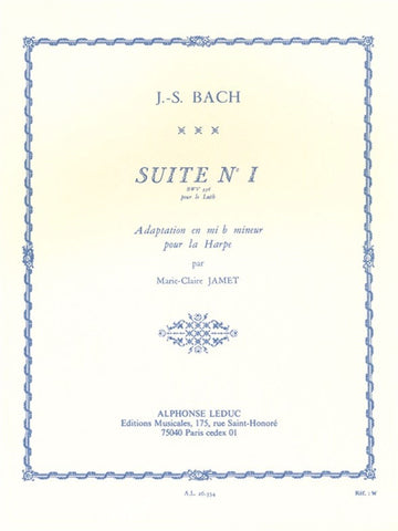 Suite No.1 BWV 996 for Lute Adapted
