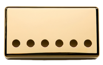 Ersatzteile Humbucker-Abdeckung Steg Gold