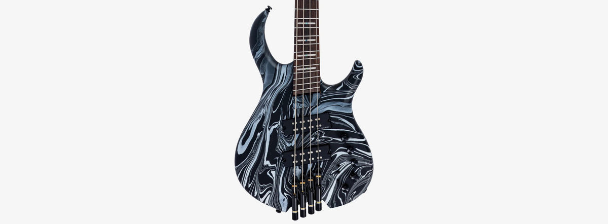 M6 Headless 4 black swirl