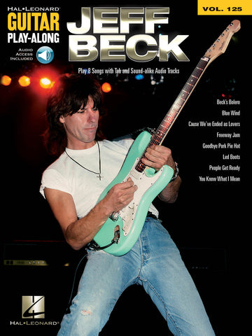 GUITAR PLAY ALONG VOLUME 125 BECK JEFF GUITAR + AUDIO TRACKS - GUITAR