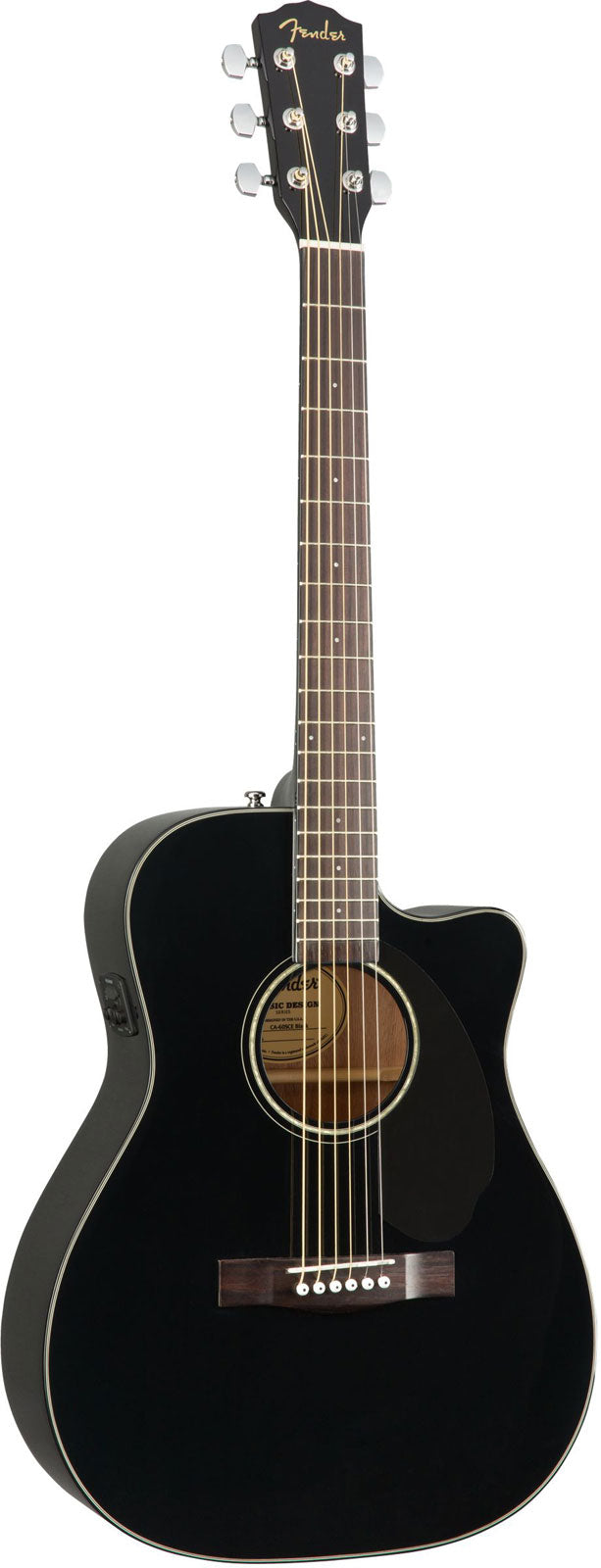 Concert Cutaway Classic Design WN Black